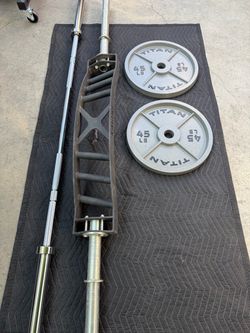 Rogue x kabuki bar , Titan Ohio bar , and Titan plates for sale