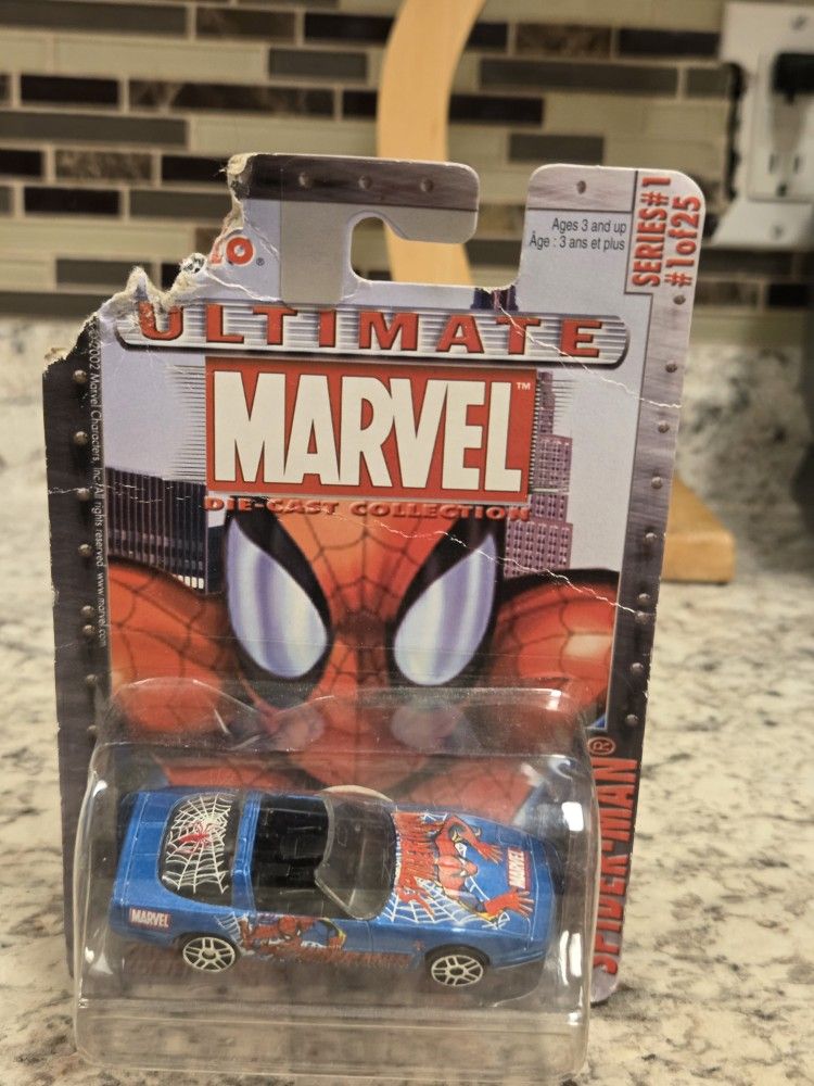 Spiderman Die Cast Car