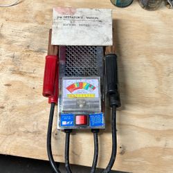 Charging System Tester. 