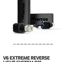 Vled Triton Extreme 921 Reverse 6000k Bulbs 