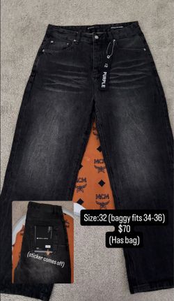 Style no. PU810 Purple Jeans