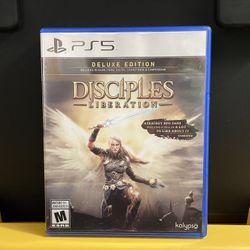 Disciples Liberation for PlayStation 5 PS5 video game console system Complete cib