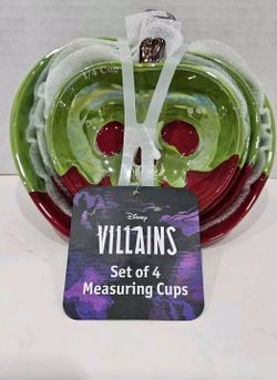Disney Villains Poison Apple Measuring Cups