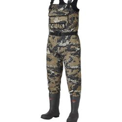  NEW BASSDASH SIZE 7 BARE CAMO NEOPRENE FISHING WADERS