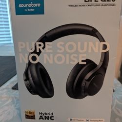Bluetooth Headphones, New In The Box, Noise Cancelling. $44obo