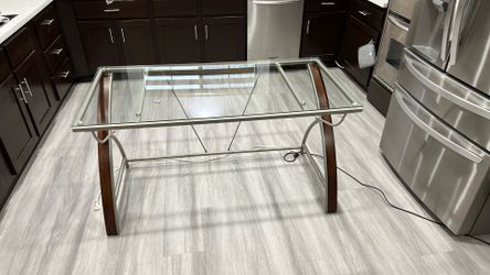 Glass Desk