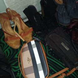 Shoes And Purses For Sale 