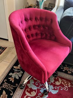 Velvet Desk Chair