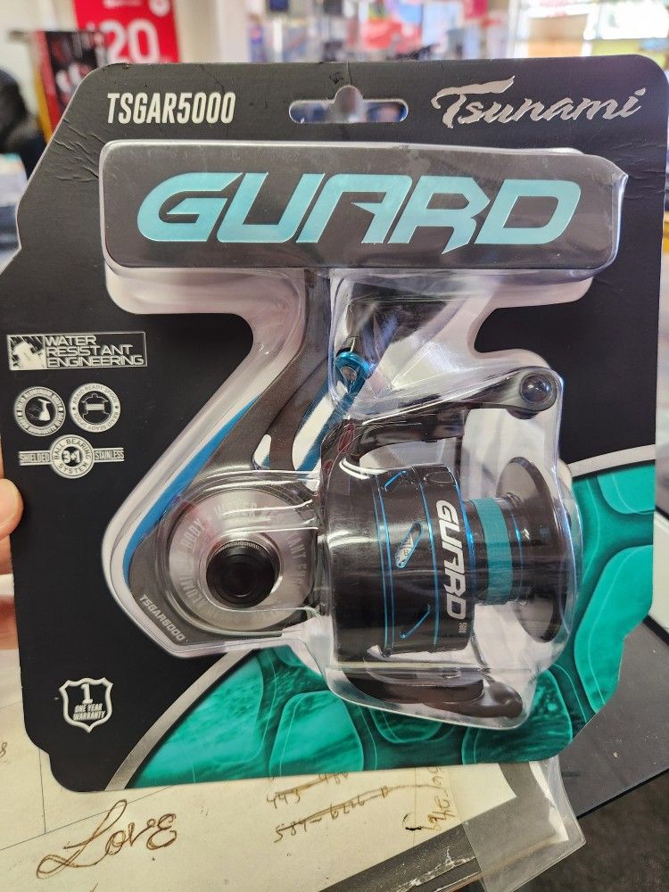 Tsunami 5000 Guard Spinning Fishing Reel