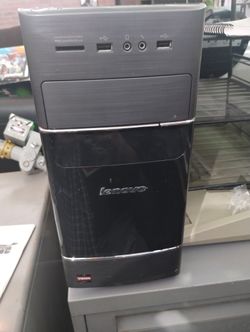 Lenovo a8 h535 desktop plus Asus monitor.