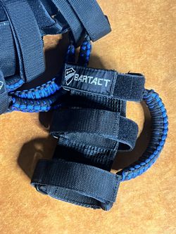 Bartact Universal Paracord Grab Handles Jeep Blue