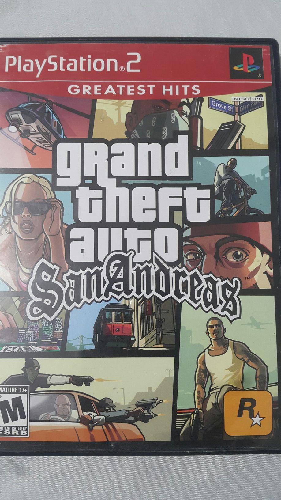 GRAND THEFT AUTO SAN ANDREAS FOR PS2