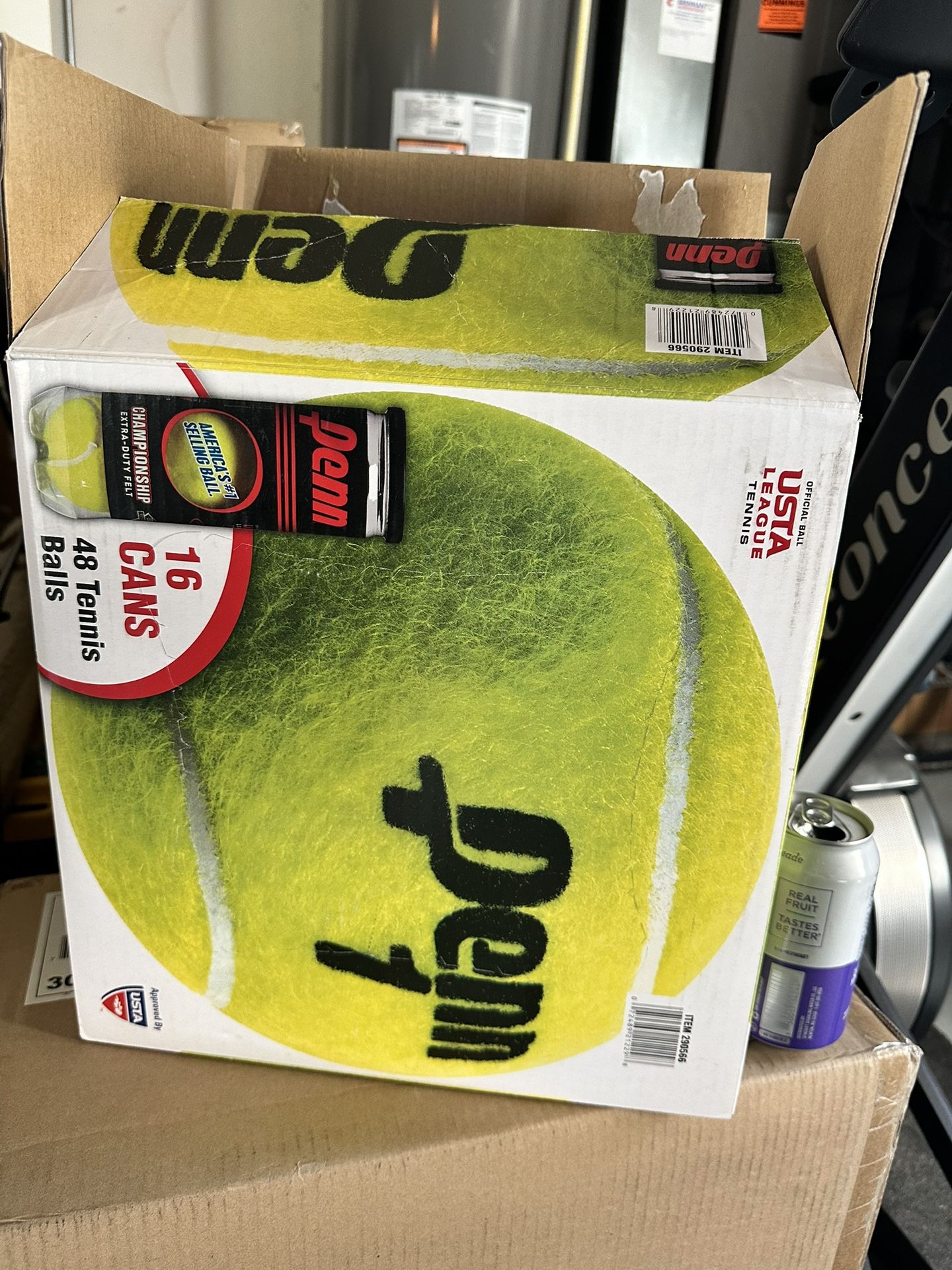 12 Cans of PENN Unopened Tennis Balla