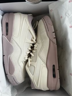 Women’s Air Jordan 4 RM in pale ivory and particle rose