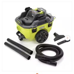 Ryobi 18V Cordless 6 Gallon Wet / Dry Vacuum TOOL ONLY