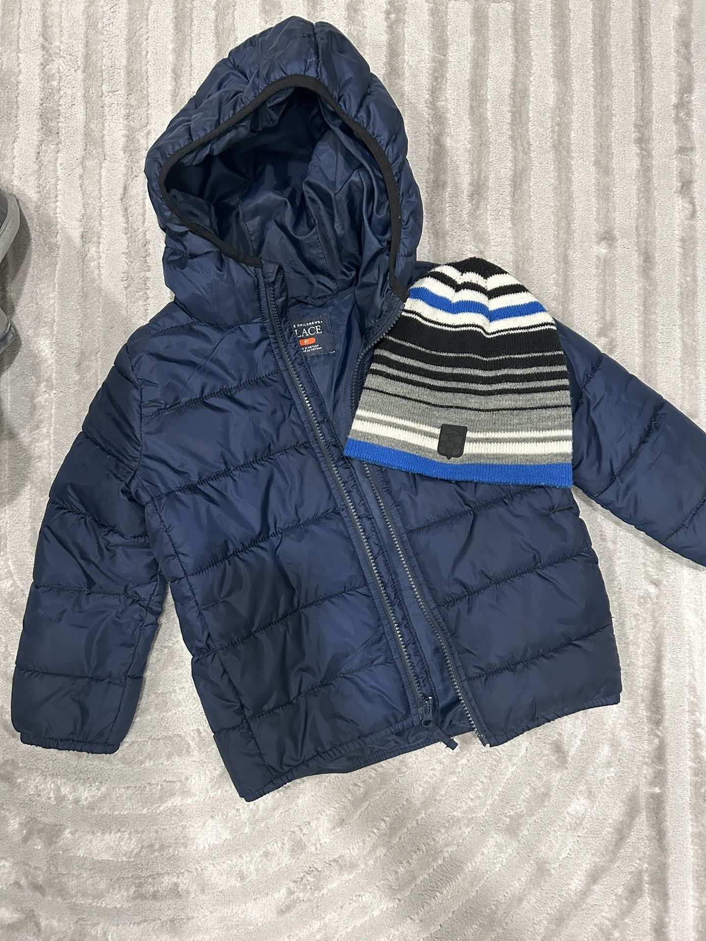 Boys Jacket And Hat
