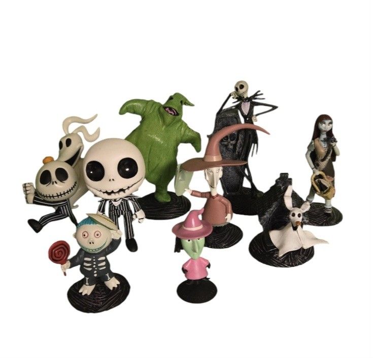 Nightmare Before Christmas lot of 10 figures