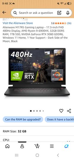 alienware laptop