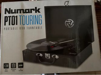 Numark Pt01 Touring USB Record Player/Turntable