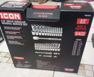 Icon 3/8" Drive Modular General Service Set