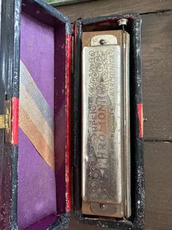 Vintage super chromatic harmonica M. HOHNER