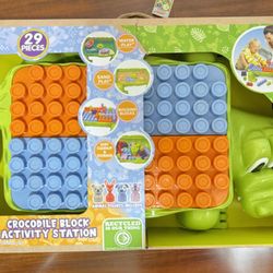 New Crocodile Block Activity Station, Water/Sand Table(cash & pick up only)
