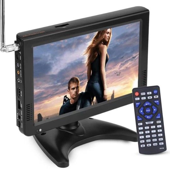Acogedor Car TV, 10 inch 1080P Portable TV, ATSC Car Digital TV,