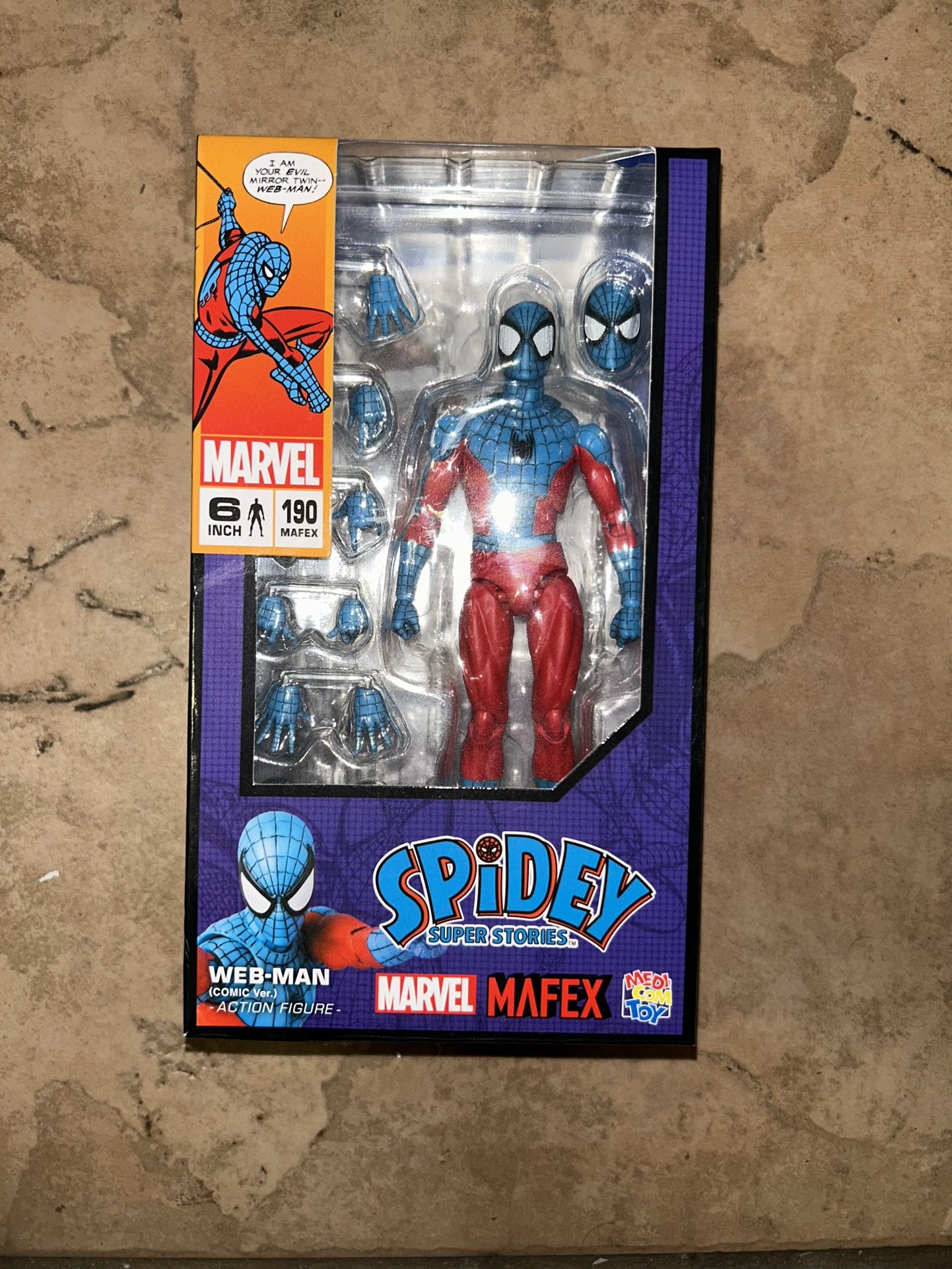 MAFEX Web Man (comic Ver.)