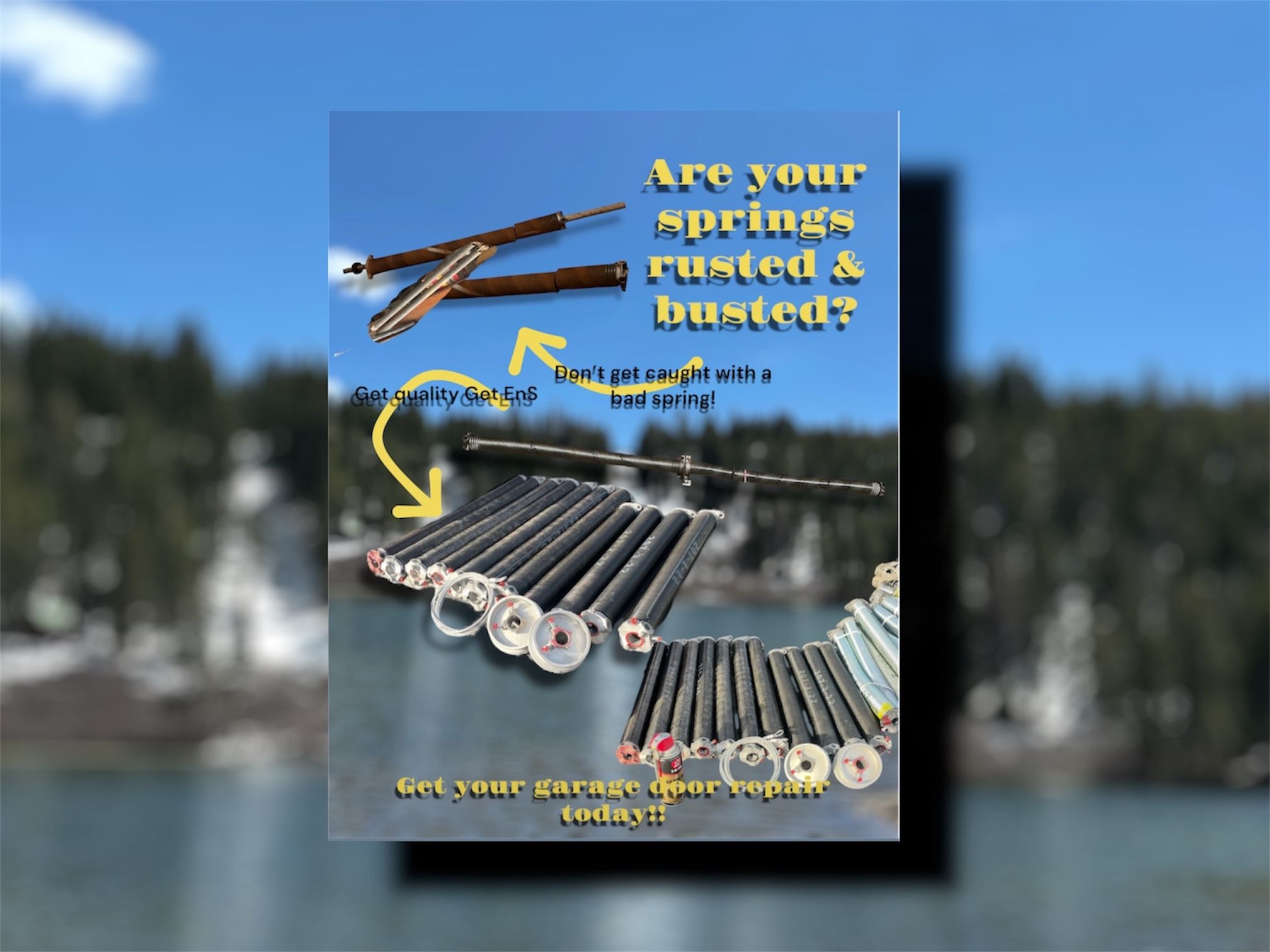 Garage door springs