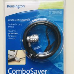 Kensington ComboSaver Laptop Security Cable. Brand new. Still in original packaging. Helps protect your notebook w/keyless version of Kensington Micro