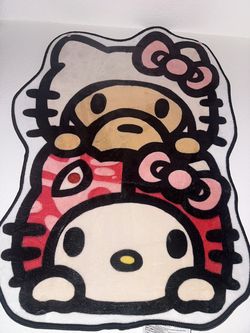 Brand New Hello Kitty Bape Rug