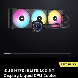 iCUE H170i ELITE LCD XT Display Liquid CPU Cooler 420mm