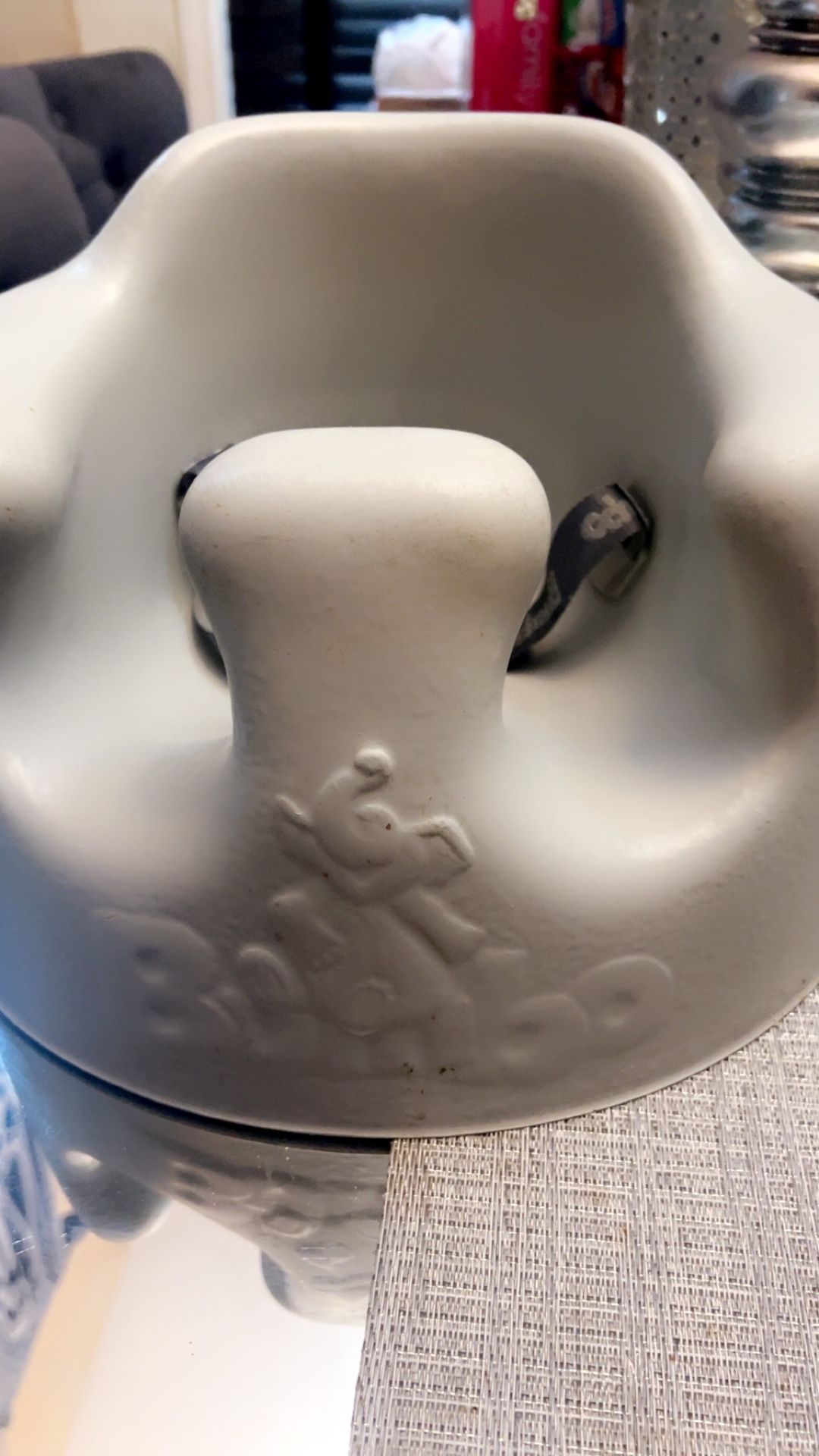 Jumbo Baby Chair Gray