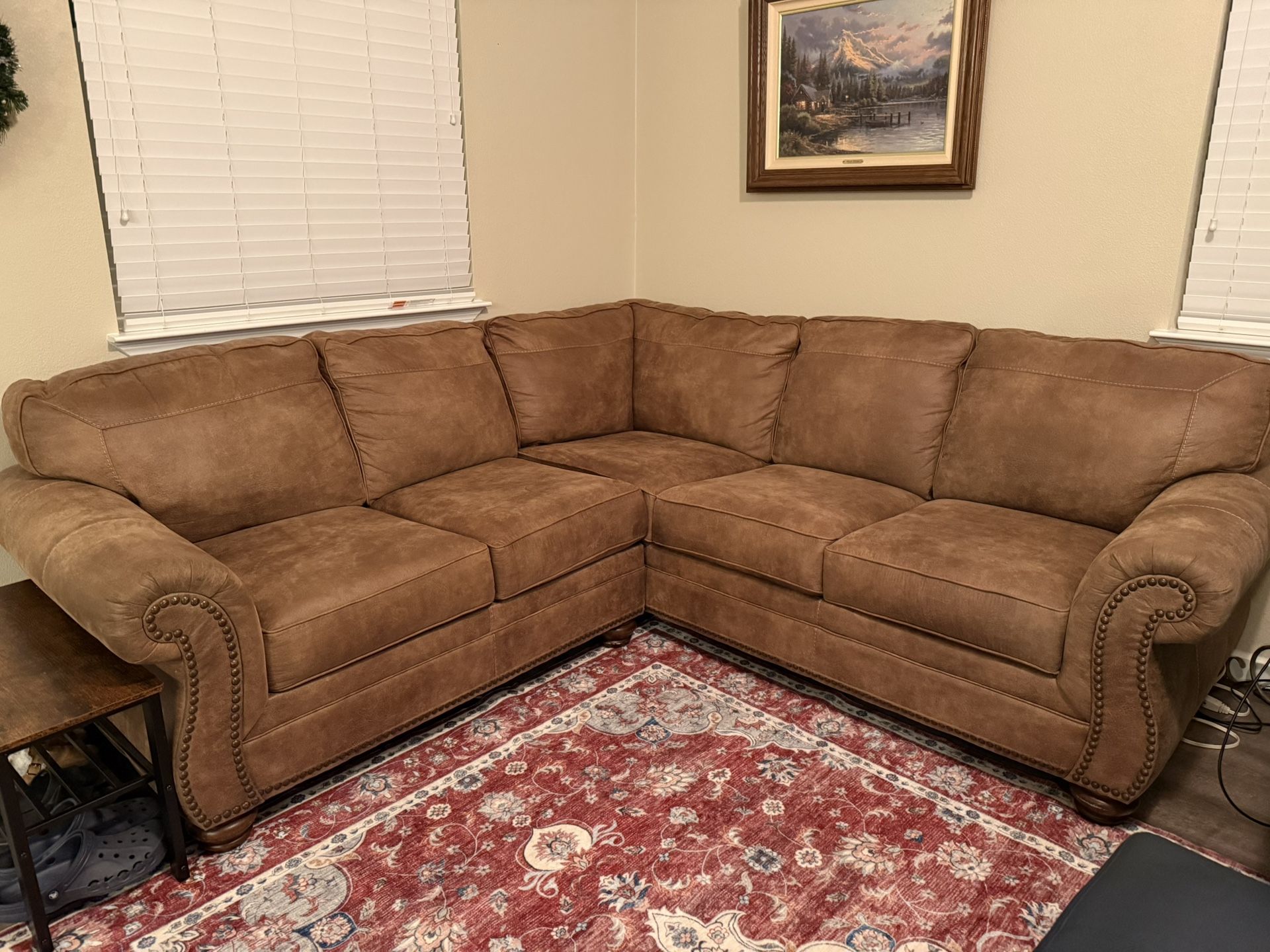 Ashley Sectional And Recliner