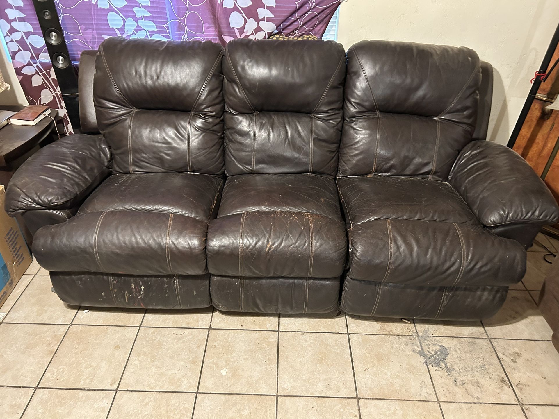 Electric Reclining, Couch And Reclining Loveseat