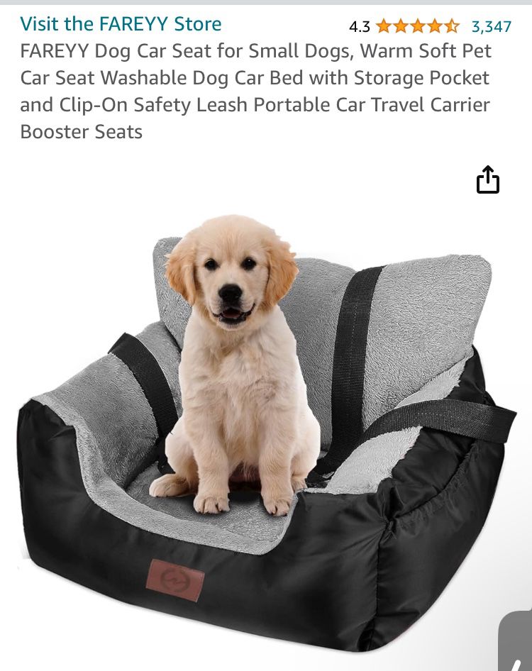 Pet Bed For Car