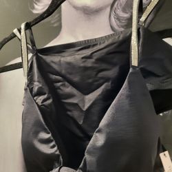 Victora Secret Black Rhinestone 2 Pc Bikini 