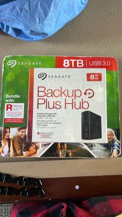 Seagate 8TB Backup Plus Hub