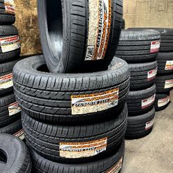 SET OF FOUR NEW TIRES 275/55/19 ARROYO GRANDSPORT ALL SEASON INCLUDING MOUNT AND BALANCE , ASK ME FOR SIZES AND BRANDS 
