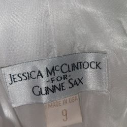 Jessica McClintock Wedding Dress, Size 9