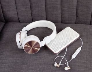 Wireless Audio Kit Bluetooth Headphones, Bluetooth Speaker