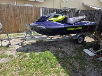 2021 seadoo rxf x not running with dual aluminum trailer