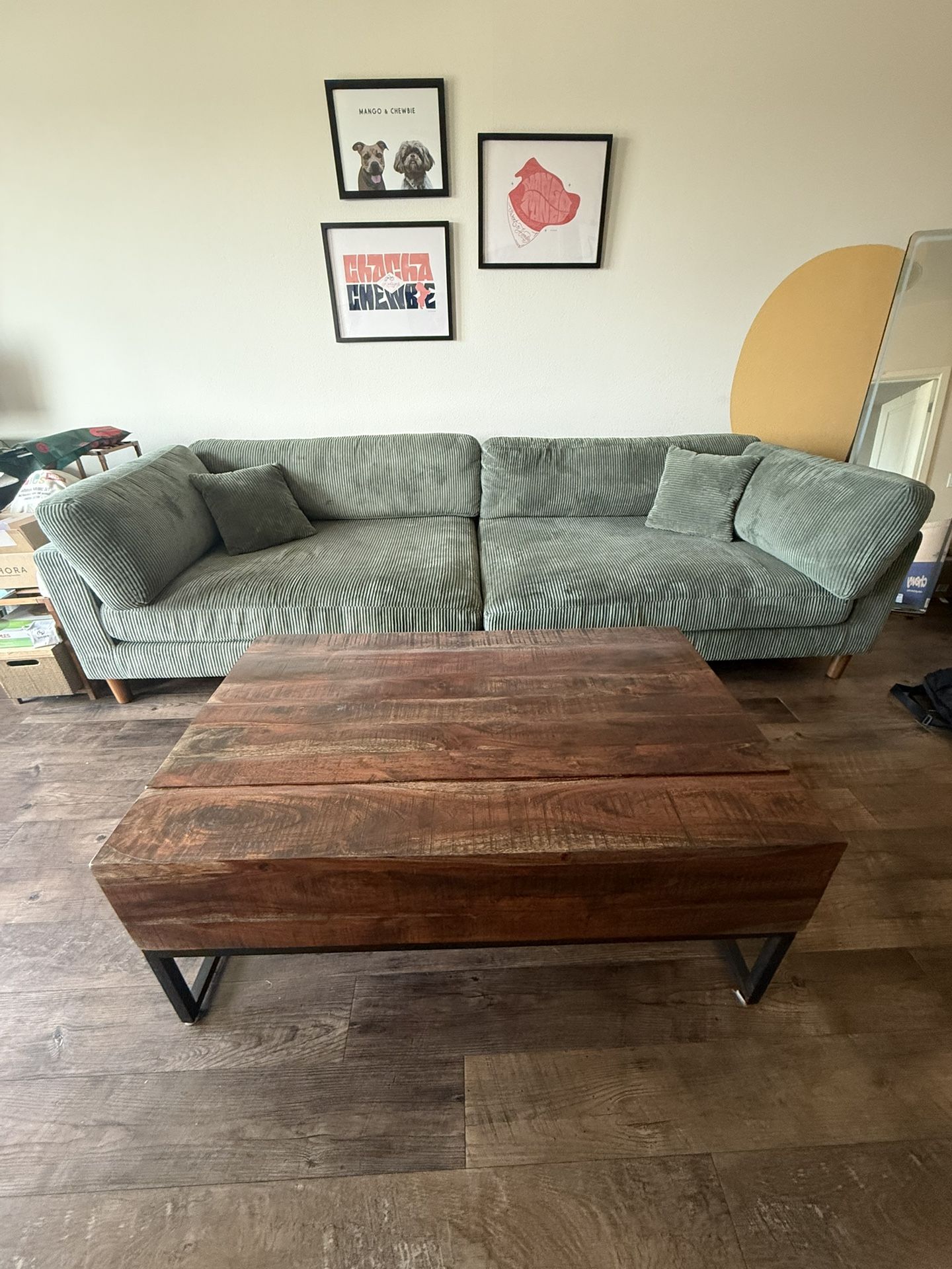 Corduroy Sofa
