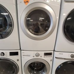 Front Load Washer And Electric Dryer Set Used In Good Condition With 90days Warranty  From $699 Up To $775