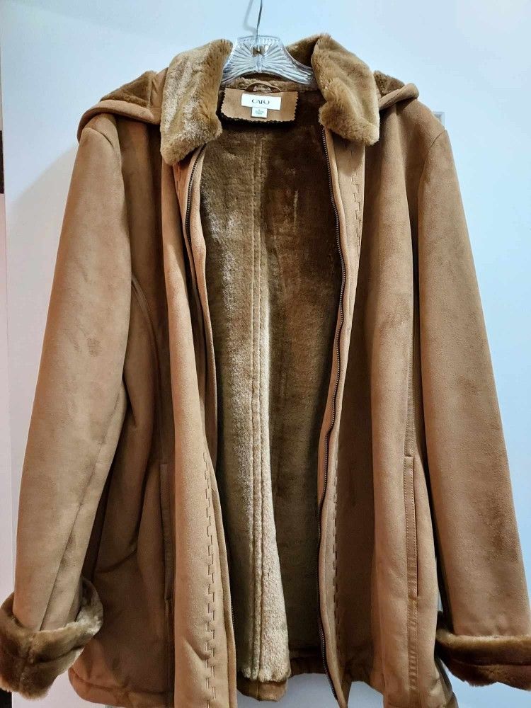 Cato Women's Jacket with Detachable Hood