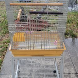 Bird Parrot 🦜 Cage In Wheels $99 