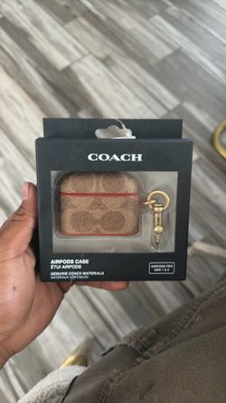 Coach, AirPod Case