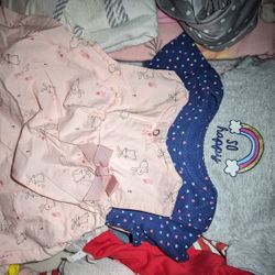 Baby Girl Clothes, Shoes, Blanket, Etc