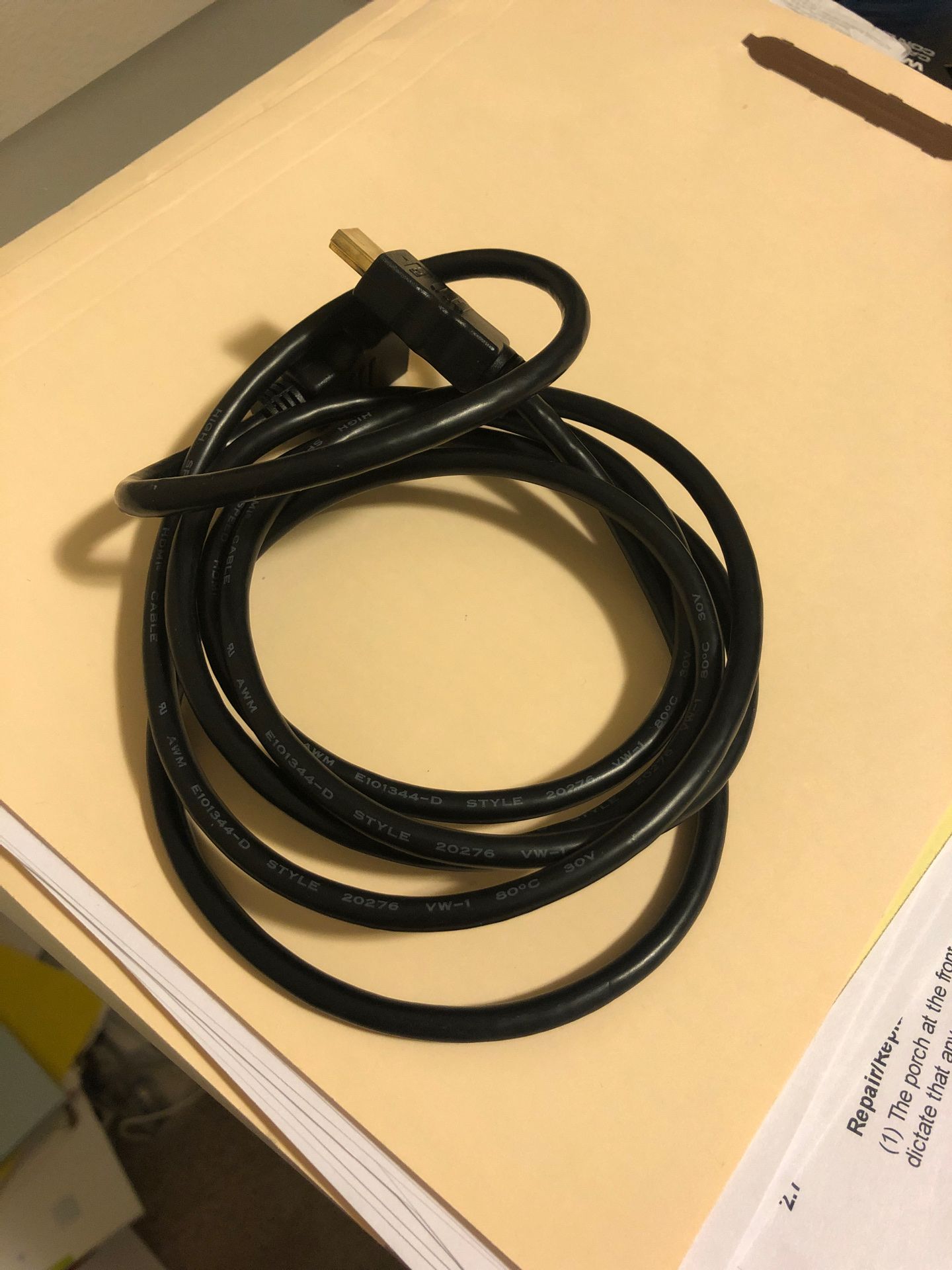 High speed hdmi cable
