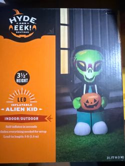Halloween/Christmas blow ups/decor